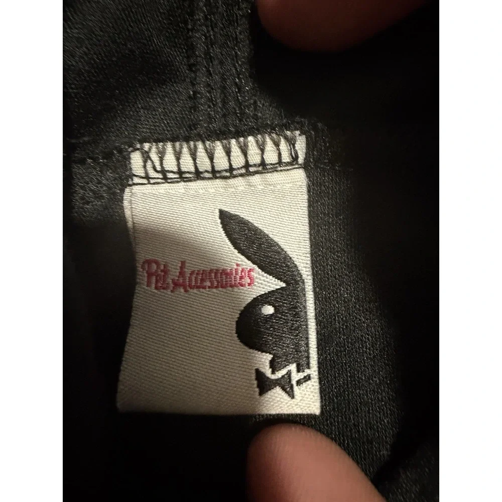 Playboy Mansion security small dog clothes‎ black hoodie, 2007